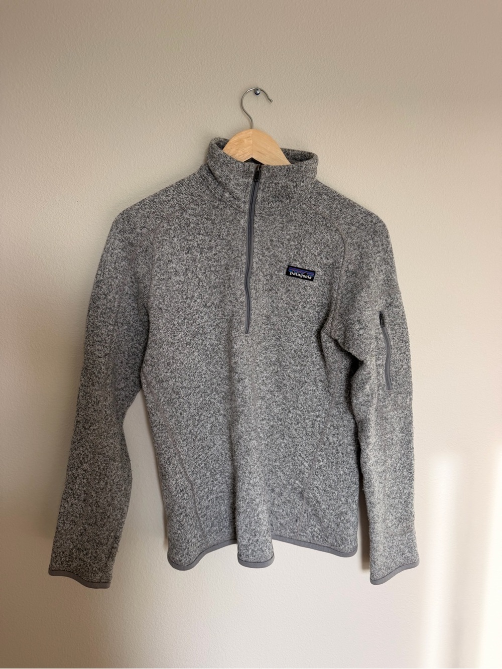 Patagonia Gray Half-Zip Women's Jacket